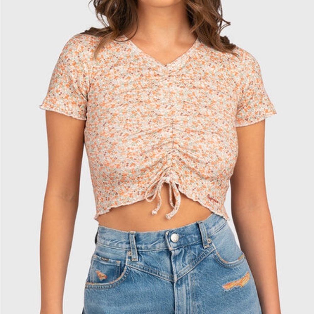 Pepe Jeans ONNIE Floral Print Cotton T-Shirt